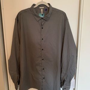 NWT Artefact Long Sleeve Button Down XXL-TA